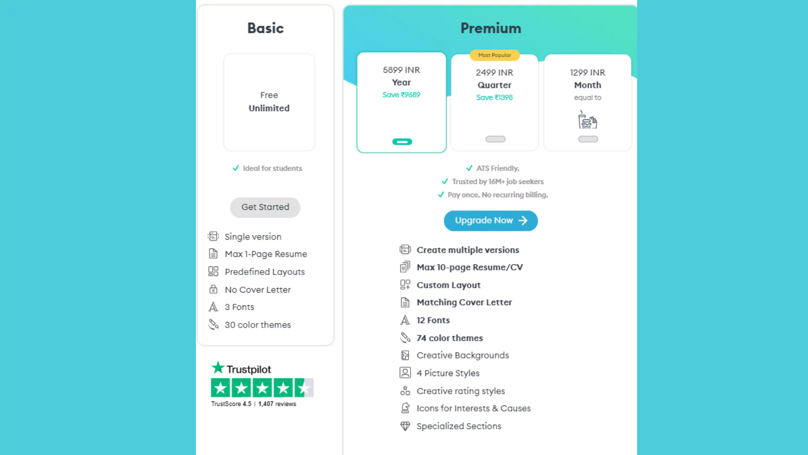 novoresume-pricing